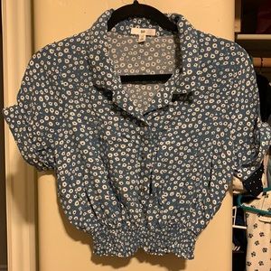 Bp Nordstrom cropped top xs